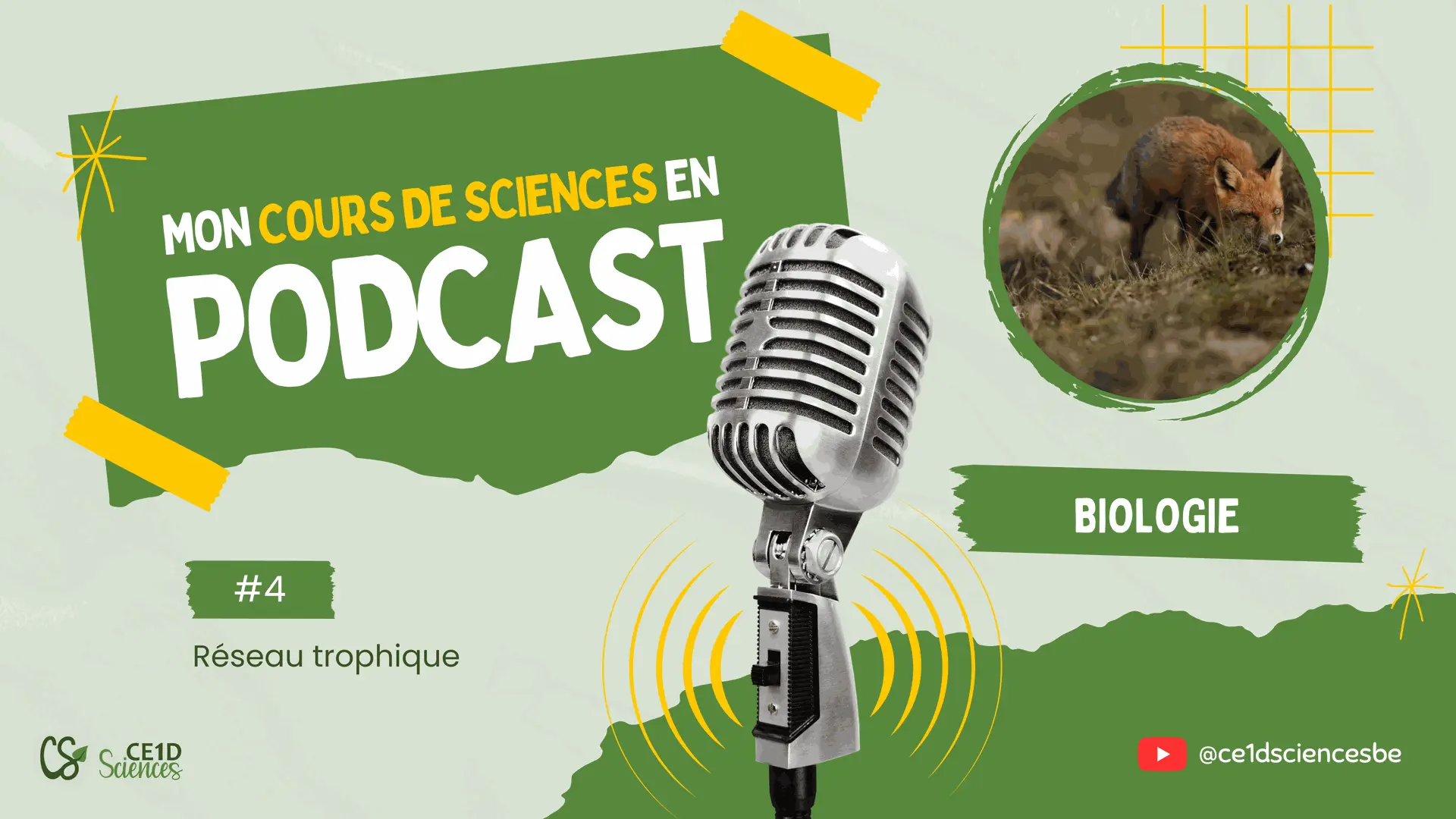 Mon cours de sciences en podcast