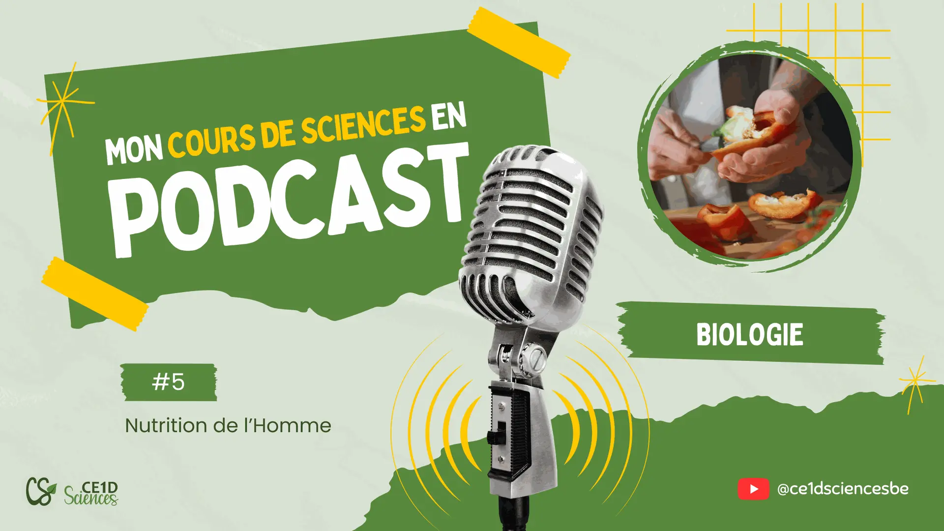 Mon cours de sciences en podcast