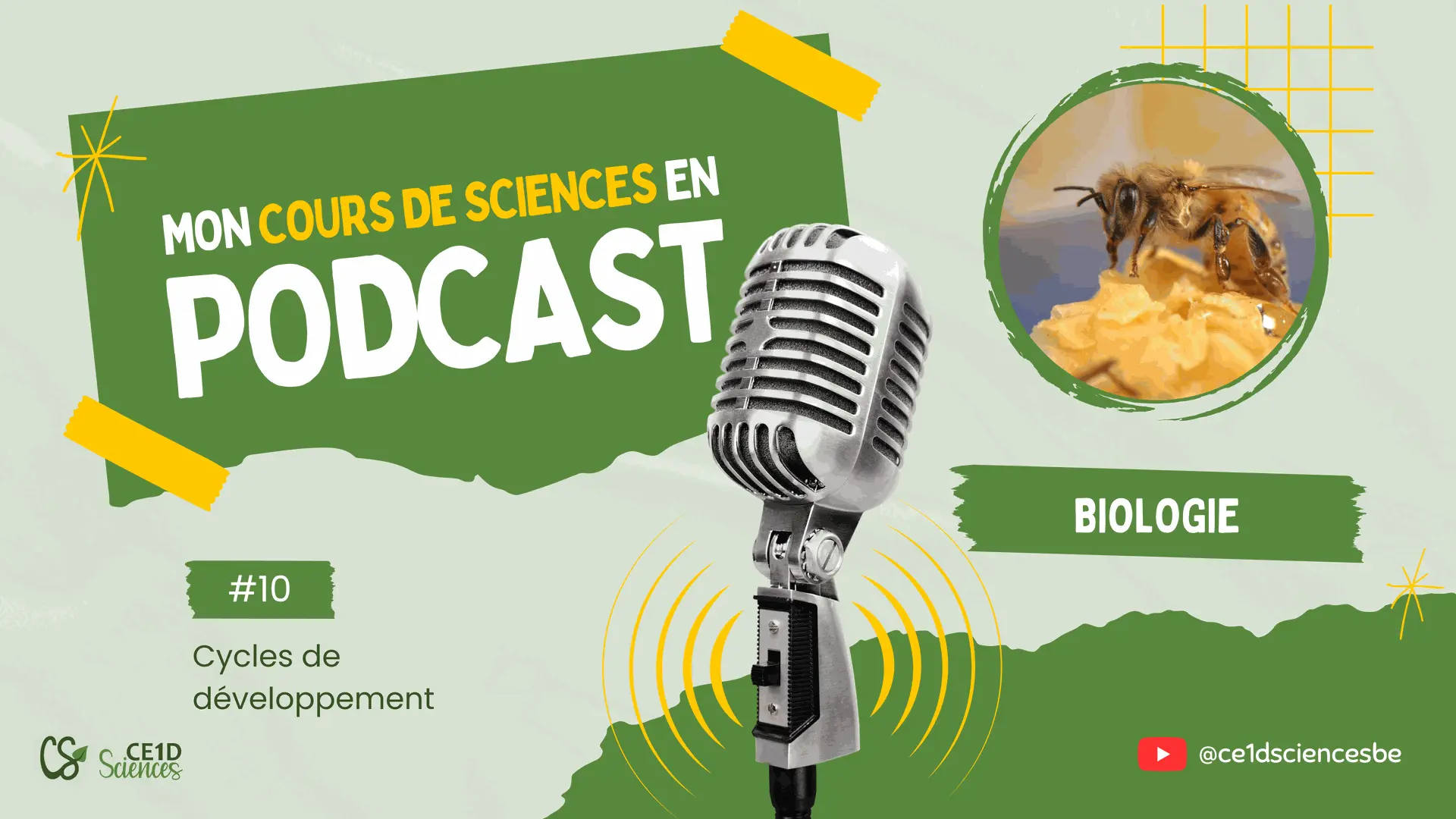 Mon cours de sciences en podcast