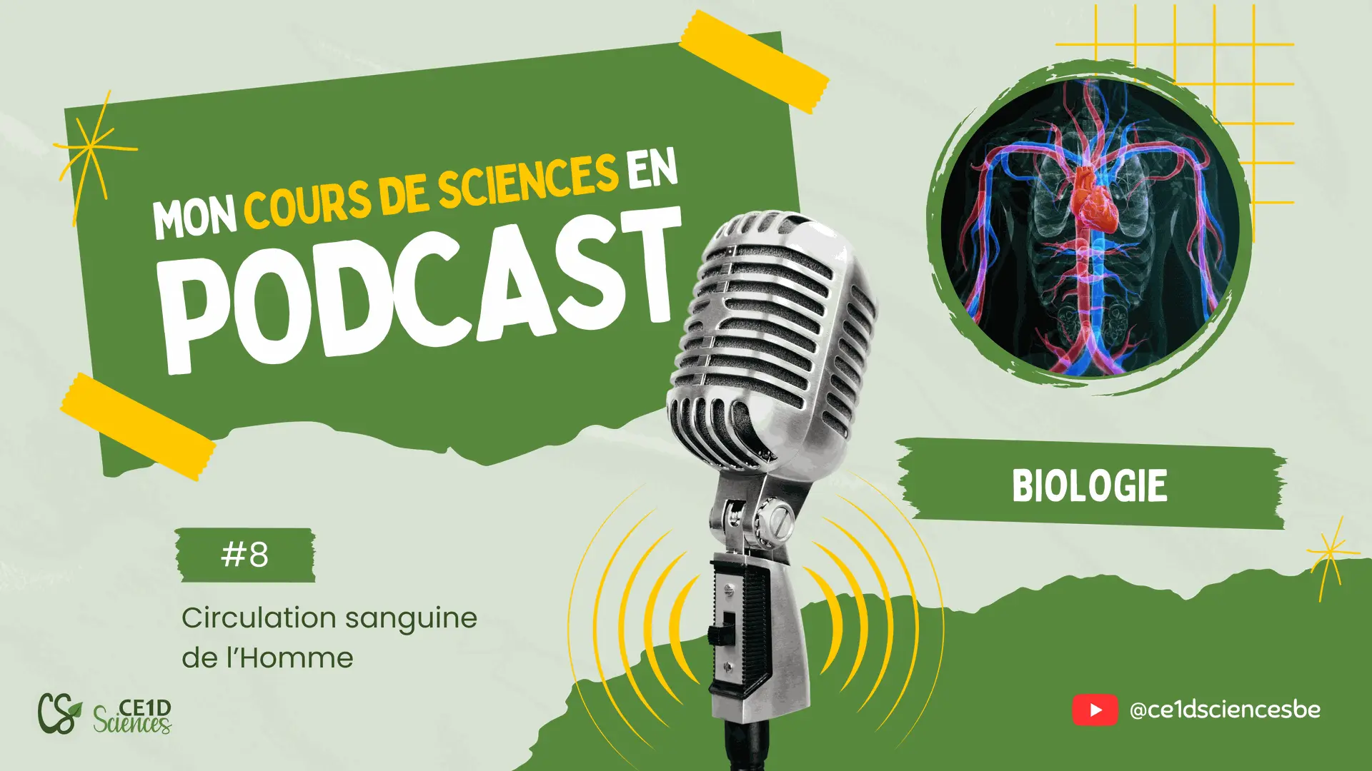 Mon cours de sciences en podcast