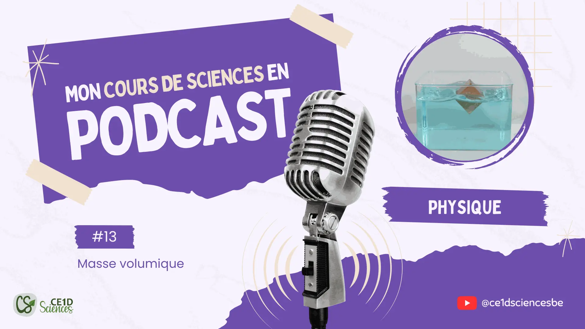 Mon cours de sciences en podcast