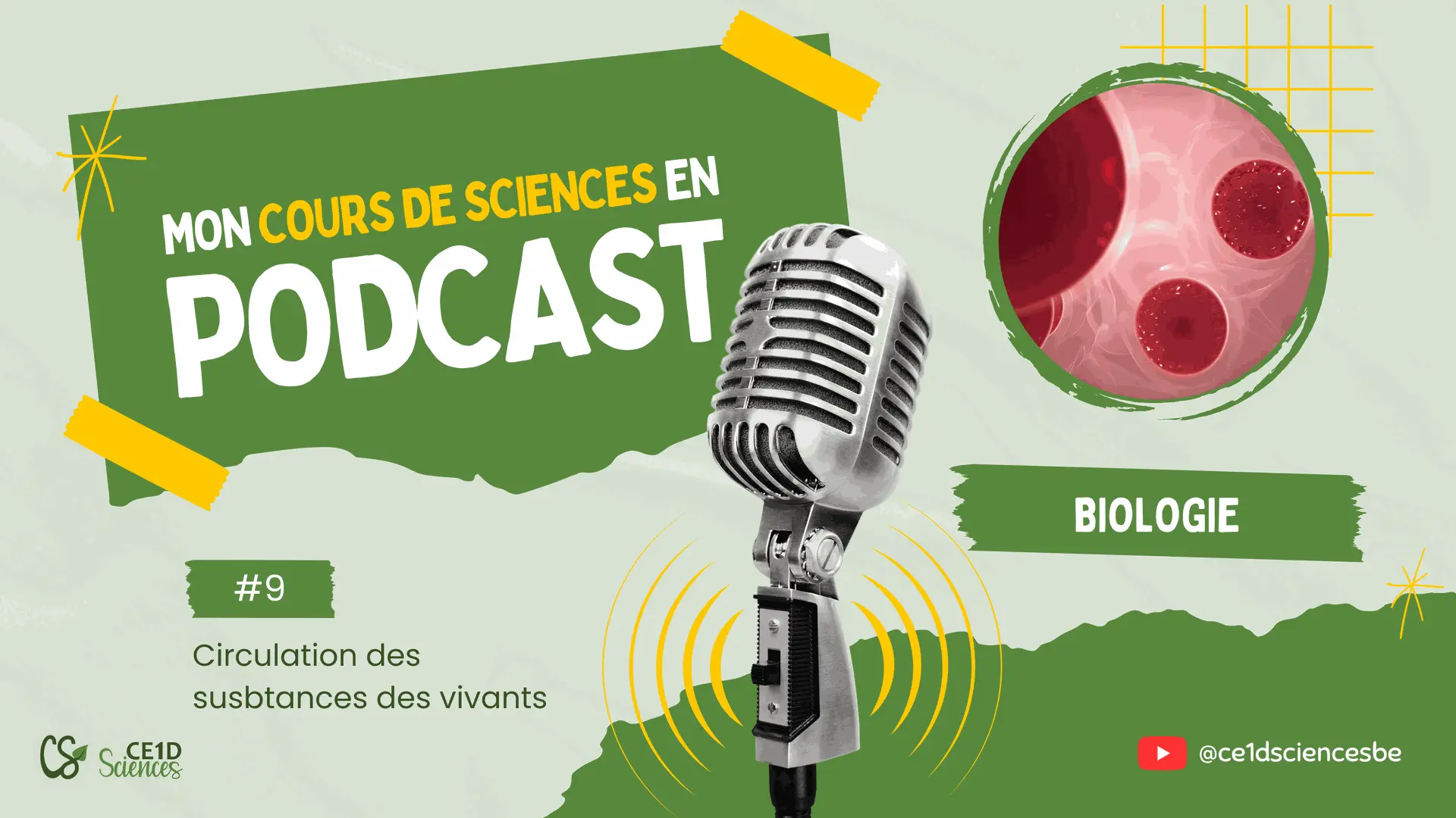 Mon cours de sciences en podcast