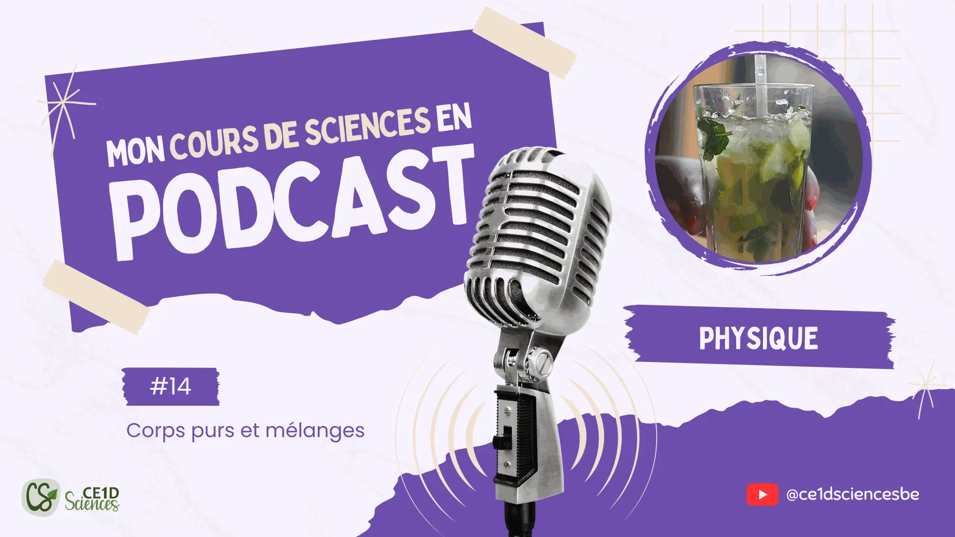 Mon cours de sciences en podcast