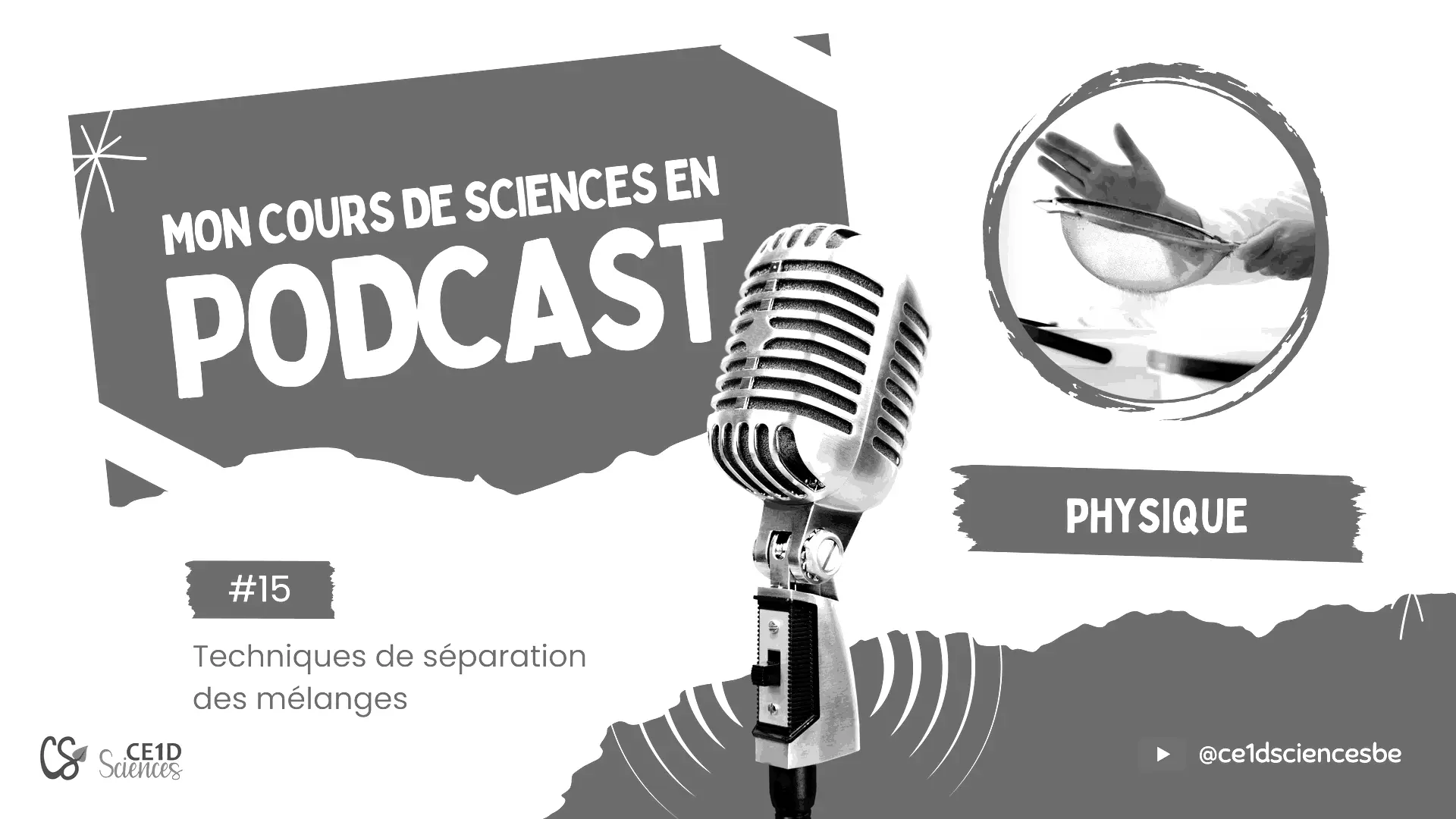 Mon cours de sciences en podcast