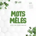 Cahier - Mots mêlés - Sciences