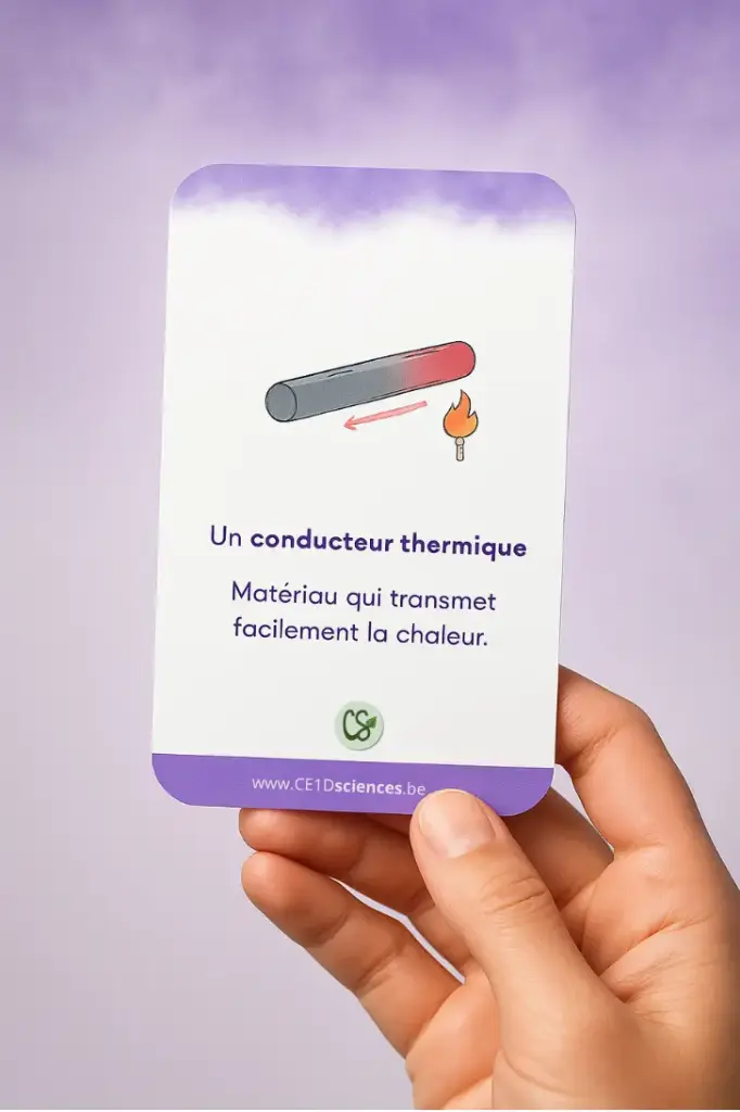 Jeu de cartes - 75 mots-clés - Physique - CE1D Sciences